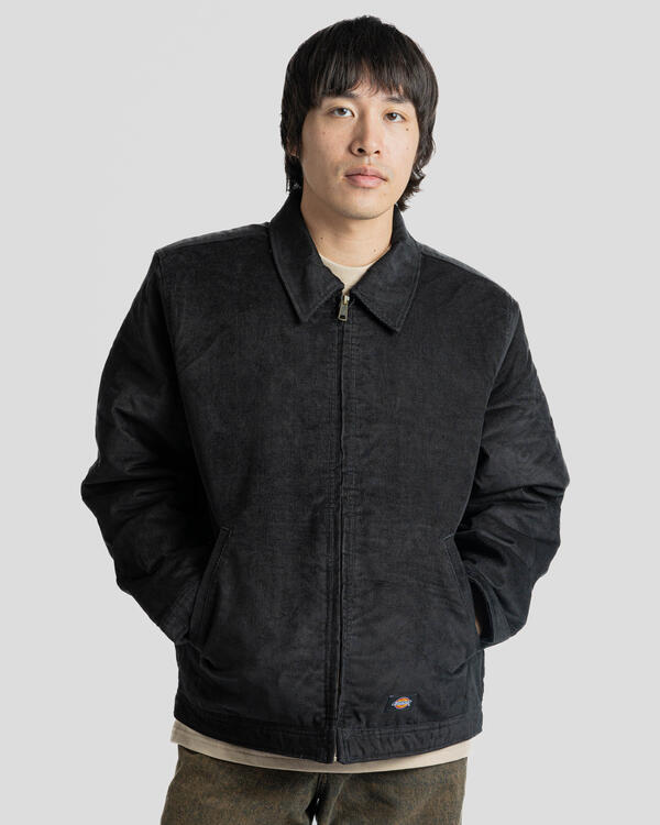 Dickies CORDUROY EISENHOWER Jacket | DK0A863WBLK1 | AFEW STORE